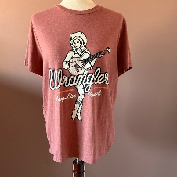 Wrangler Tops - Wrangler Long Live Cowgirls Tee